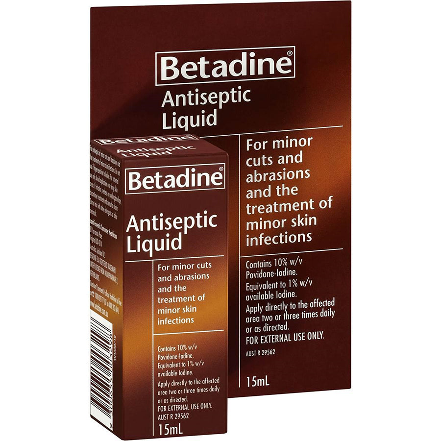 Betadine Antiseptic Liquid 15ml