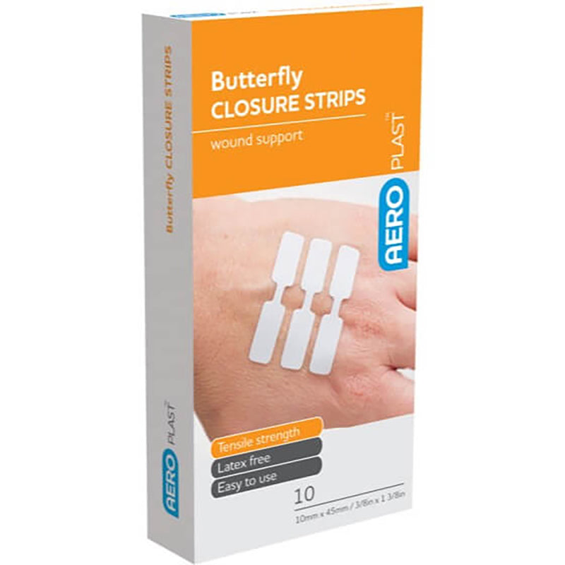 Aero plast butterfly wound closures
