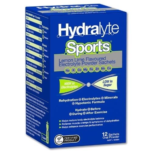 Hydralyte Sports Lemon Lime Powder 900g