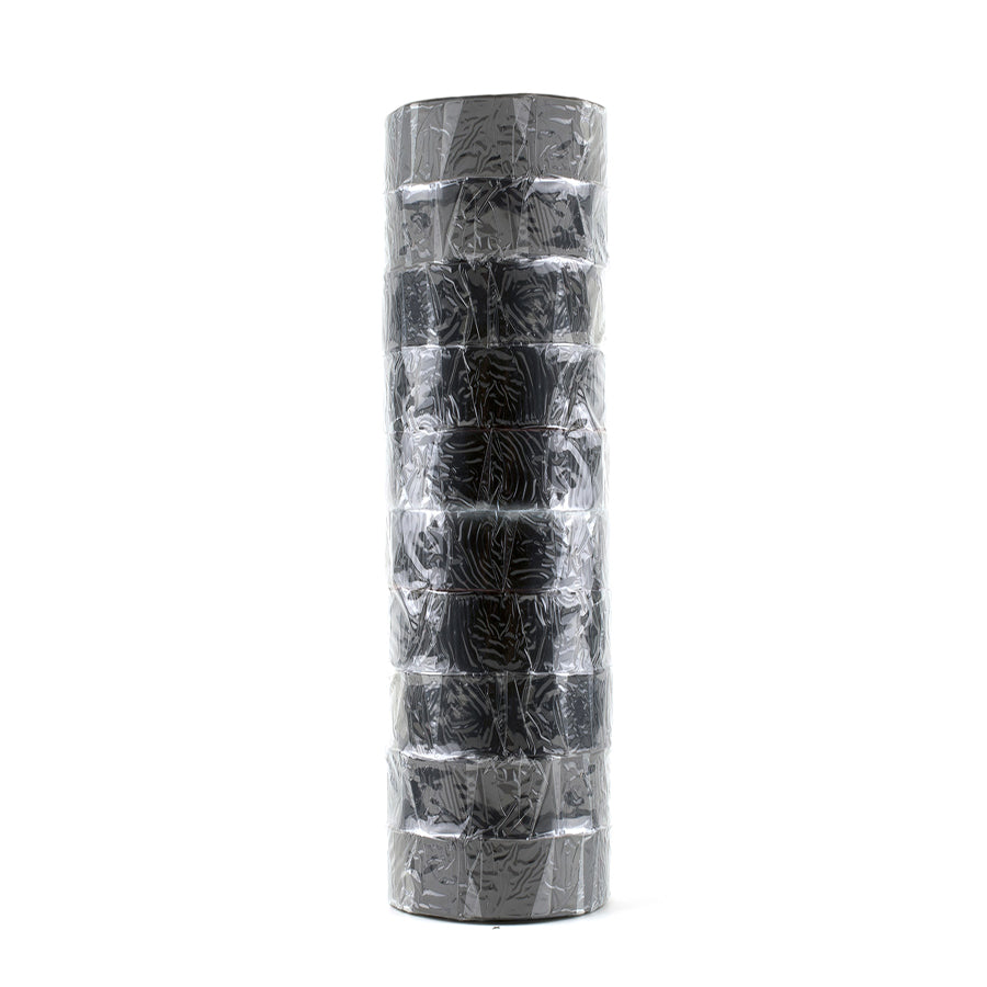 black electrical tape 10 rolls