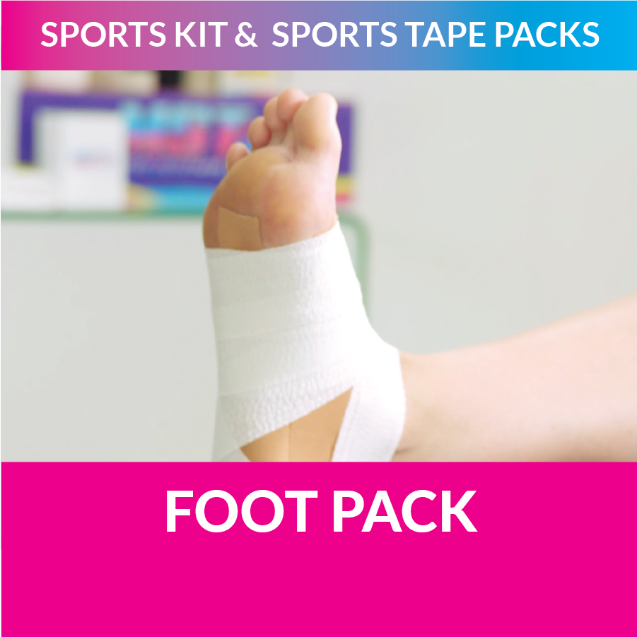 MST my sports tape foot pack strappt app learn to strap